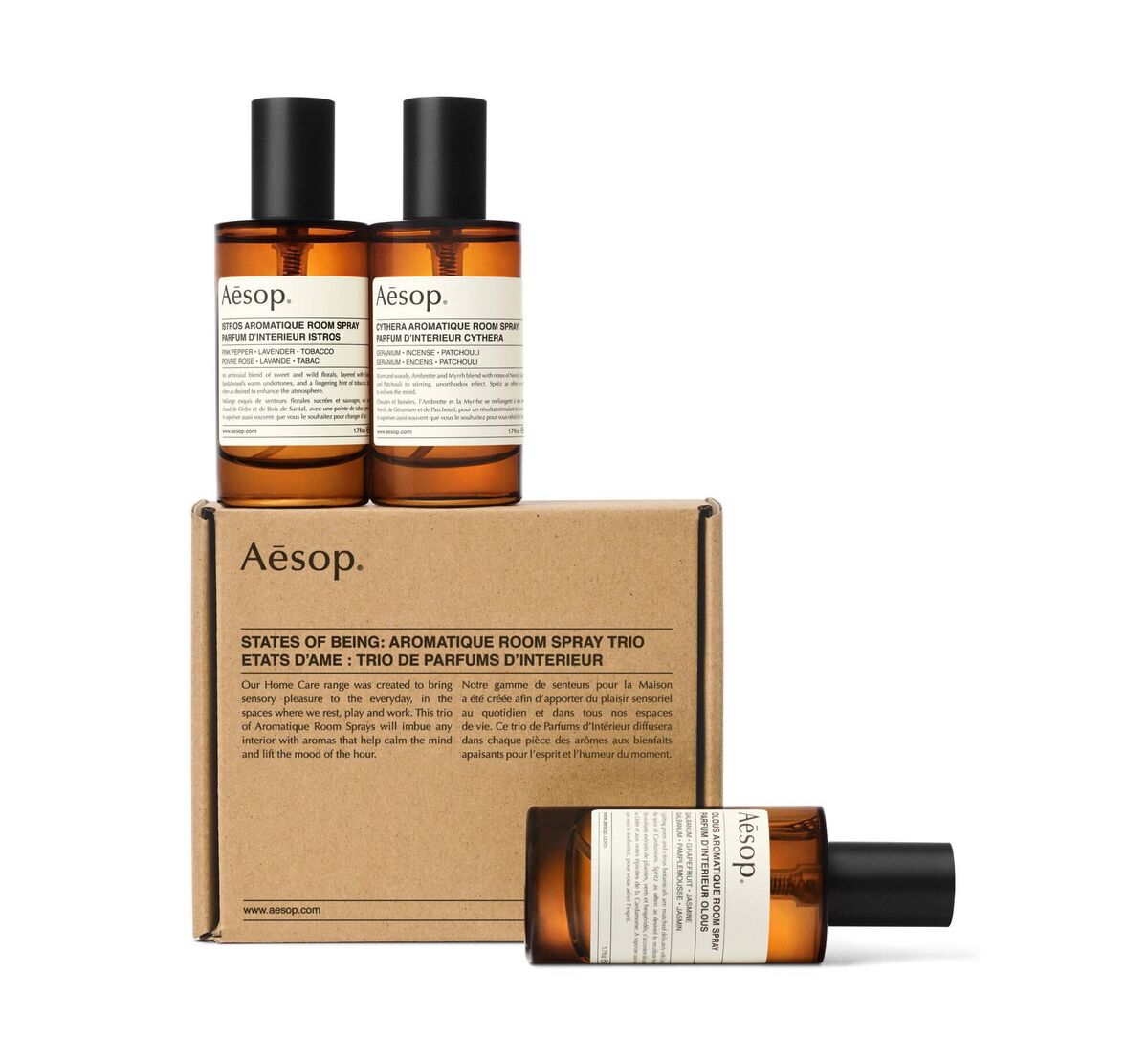 Aesop 'States of Being' Aromatique Room Spray Trio - €90 at aesop.com Aesop 'States of Being' Aromatique Room Spray Trio - €90 at aesop.com