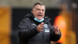 <p>Pep Guardiola has high regard for West Brom boss Sam Allardyce (Carl Recine/PA)</p>