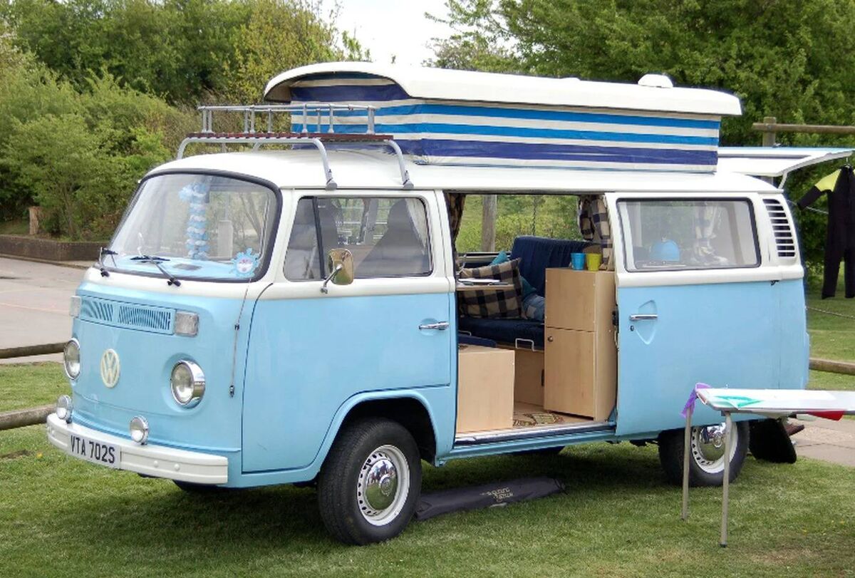 1970s' Volkwagen campervan
