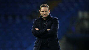 Frank Lampard expressed his disappointment after being sacked by Chelsea (Matthew Childs/PA)