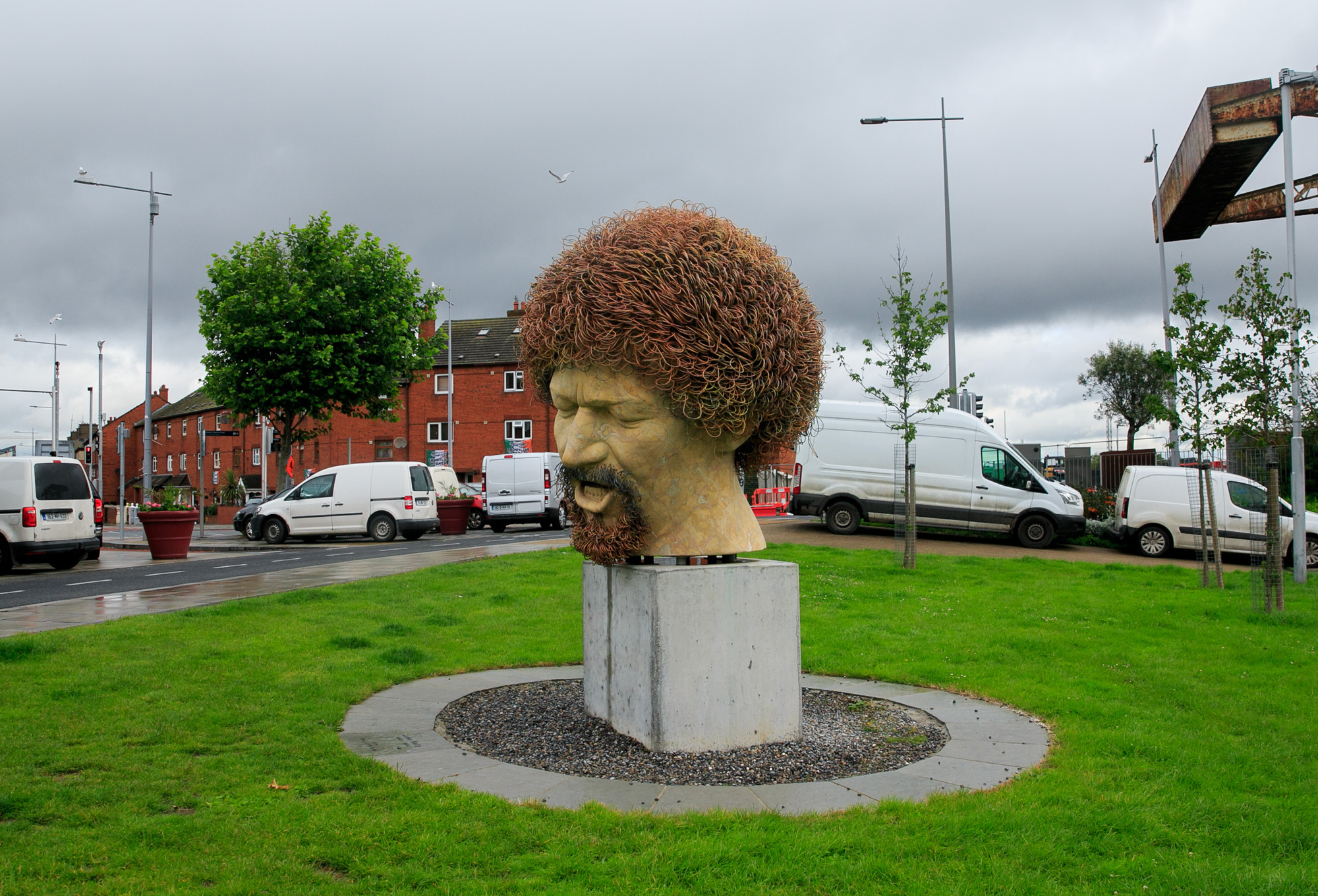 Vandalism of Luke Kelly bust part of wider violence