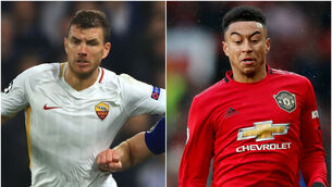 <p>Could Edin Dzeko and Jesse Lingard be on the move? (Tim Goode/ Martin Rickett/PA)</p>