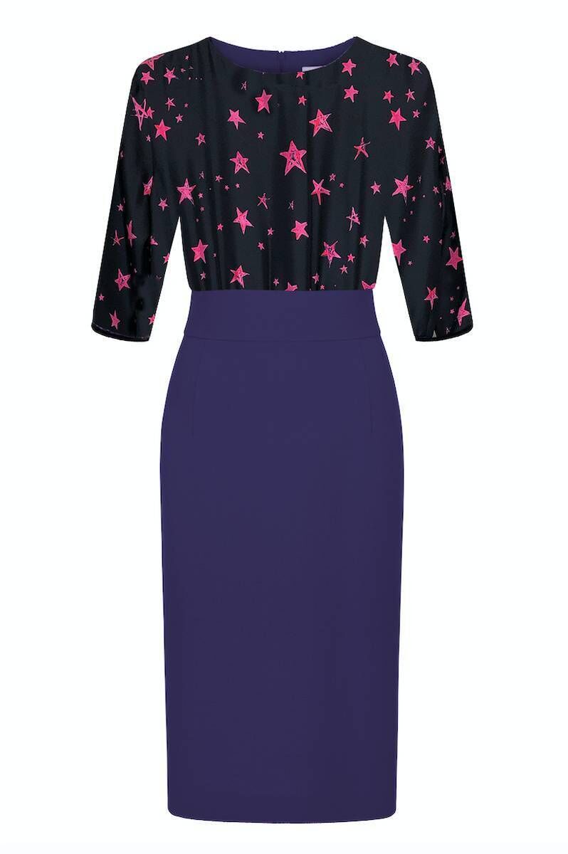 Dress Pink Stars,€395, Niamh O'Neill