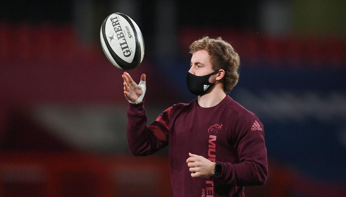 Munster's Craig Casey. Photo by Ramsey Cardy/Sportsfile