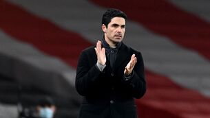 <p>Arsenal manager Mikel Arteta</p>
