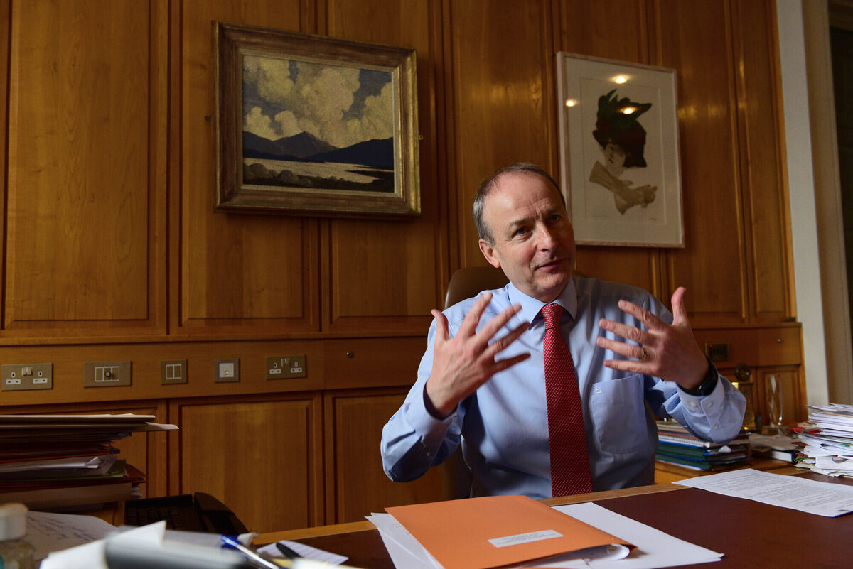 Hit by as he called “the fastest-moving recession ever to hit our country,” Micheál Martin is likely to have to console himself as being the ‘Covid Taoiseach’ – the man who steered us through the worst of the pandemic. Picture: Moya Nolan Hit by as he called “the fastest-moving recession ever to hit our country,” Micheál Martin is likely to have to console himself as being the ‘Covid Taoiseach’ – the man who steered us through the worst of the pandemic. Picture: Moya Nolan