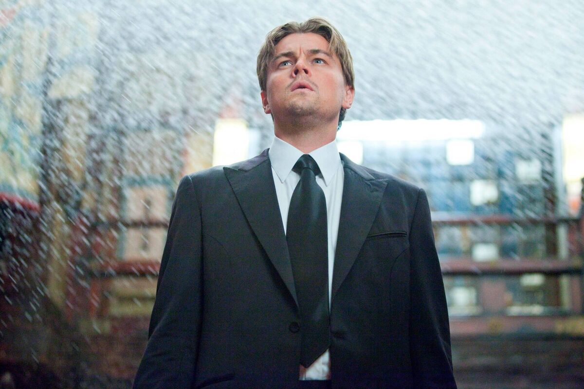Leonardo DiCaprio as Cobb.  Photo/Melissa Mosely/Warner Bros. 