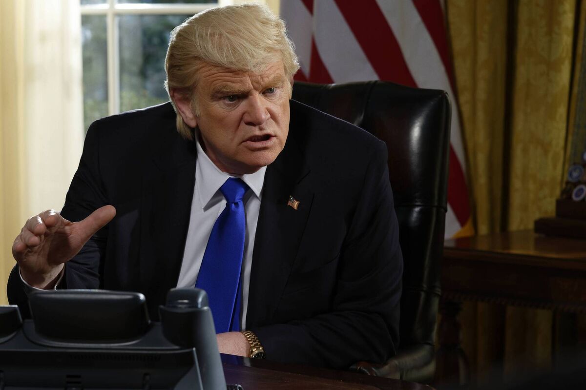 Golden Globe nominee Brendan Gleeson as President Donald Trump in The Comey Rule
