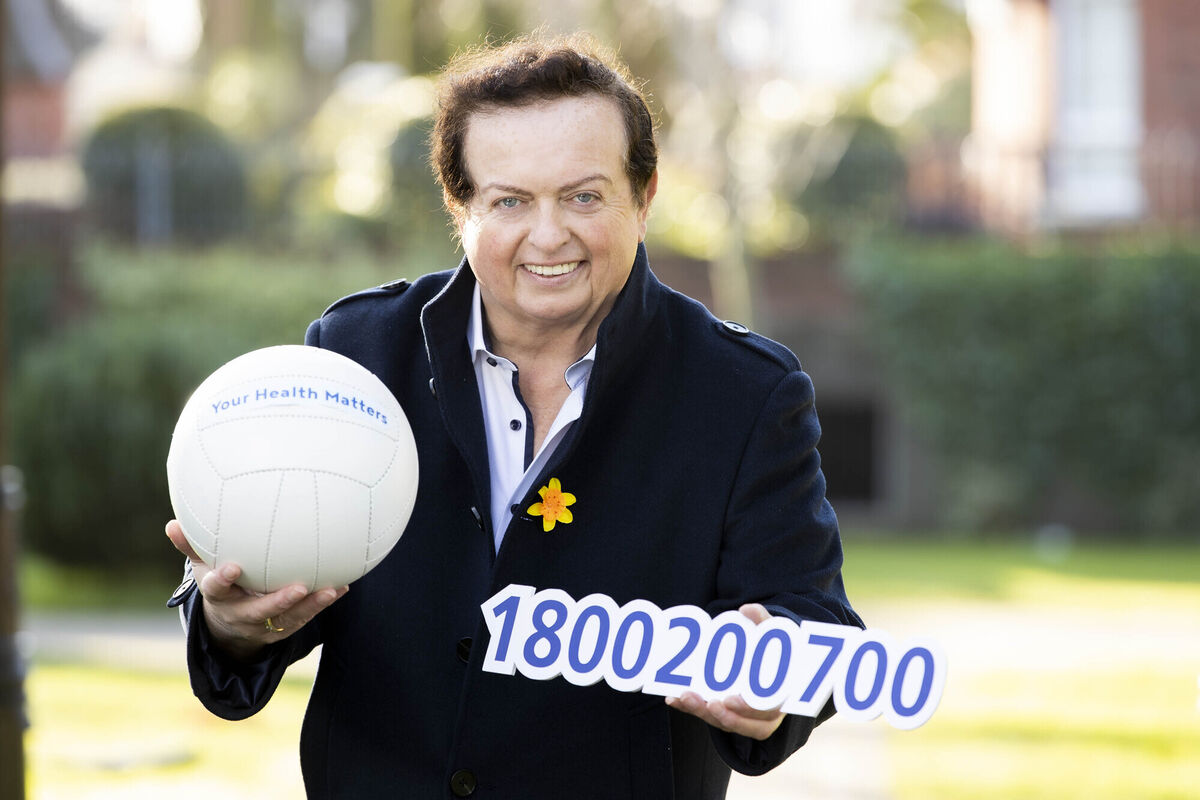 Marty Morrissey said that it is important that people get checked out if they notice something isn't right. Picture: Andres Poveda Marty Morrissey said that it is important that people get checked out if they notice something isn't right. Picture: Andres Poveda