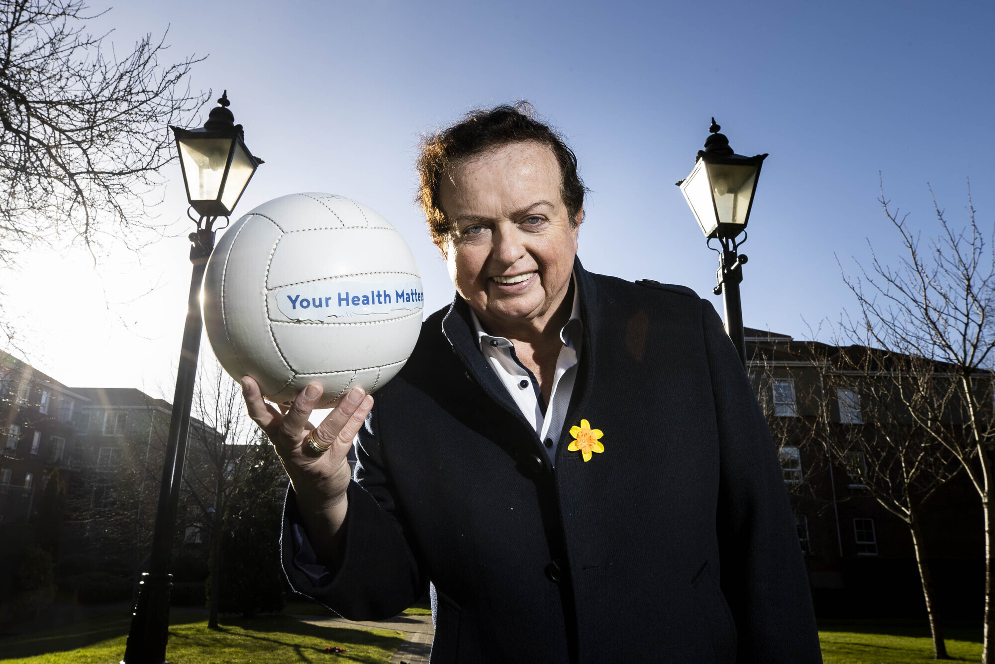 The Your Health Matters campaign is being backed by sports commentator Marty Morrissey. Picture: Andres Poveda