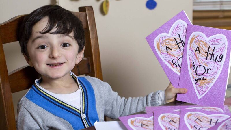 Adam King releases charity ‘Hug for You’ cards to bring ‘much-needed joy’ to people for Valentine’s Day Adam King releases charity ‘Hug for You’ cards to bring ‘much-needed joy’ to people for Valentine’s Day