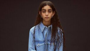 <p>Denim shirt €27.99 and straight high-legged jeans, €39.99, H&amp;M</p>