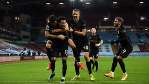 <p>West Ham United's Jesse Lingard celebrates scoring their side's third goal of the game.</p>