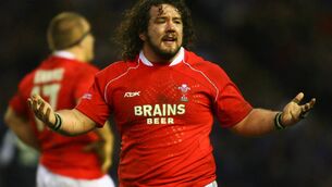 <p>Wales legend Adam Jones was not impressed with recent comments on Off The Ball, referring to the Welsh as a 'rubbish team'. "That sort of thing does p*** me off a little bit," he says. Picture: Stu Forster</p>