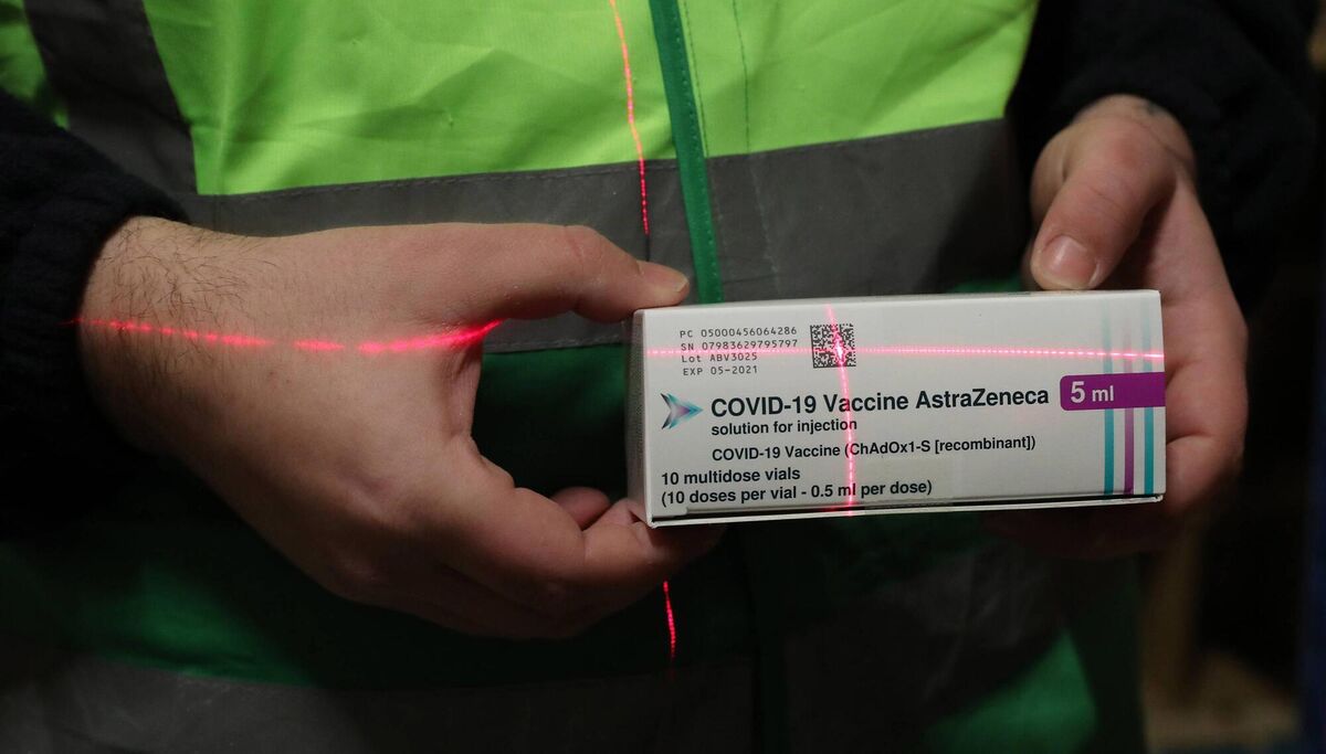 Approximately 21,600 doses have been received with the next batch due to arrive the following week. Picture: Marc O'Sullivan Approximately 21,600 doses have been received with the next batch due to arrive the following week. Picture: Marc O'Sullivan