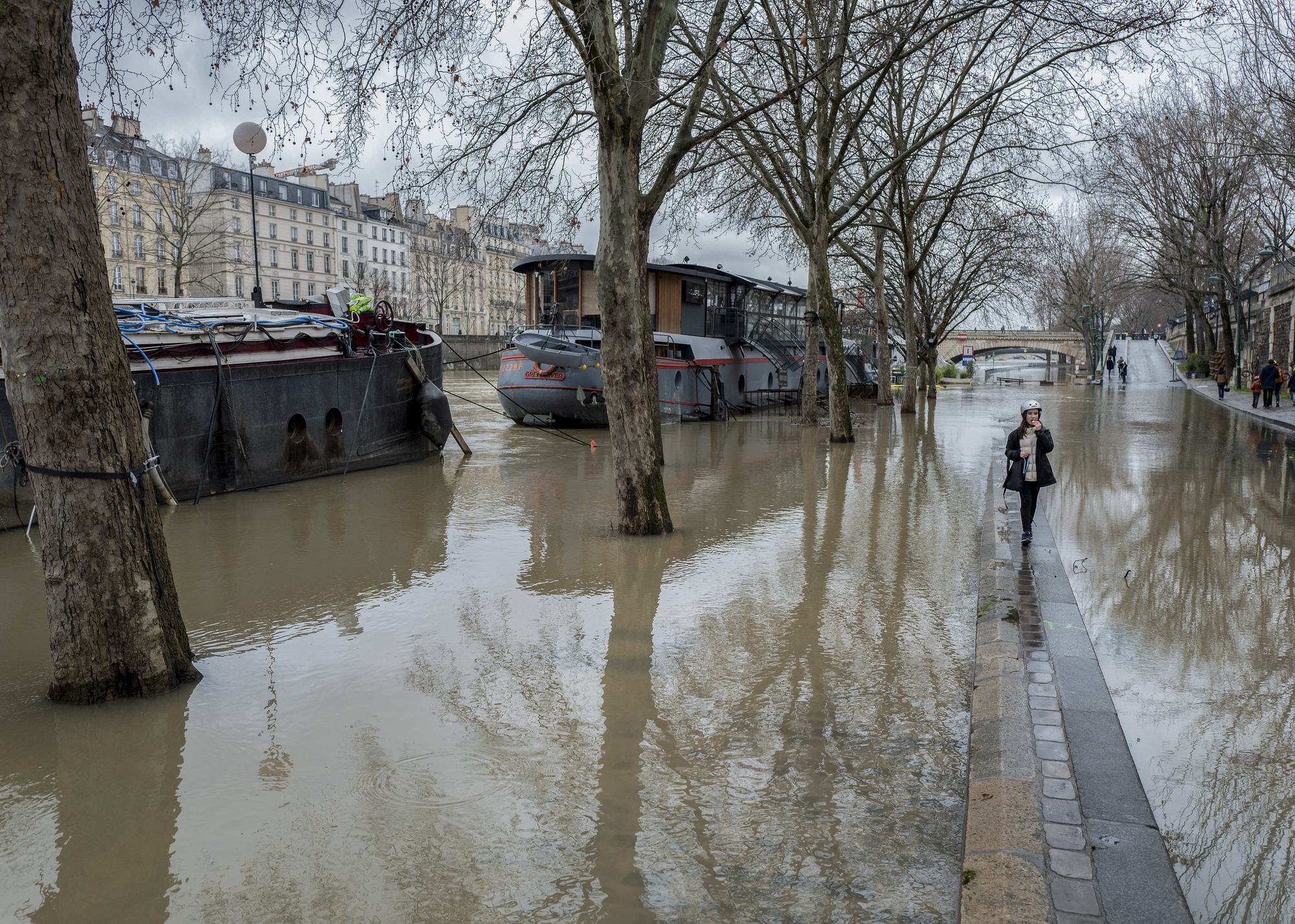 Flooding hits French towns as water recedes elsewhere