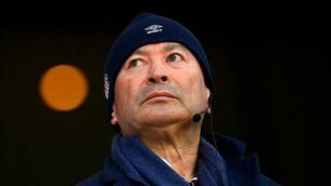 <p>DESOLATE: England Head Coach Eddie Jones: "You never atone for a defeat like this". </p>