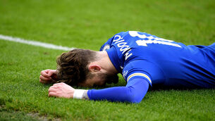 <p>Leicester City's James Maddison appears dejected at Molineux. Picture: Michael Regan/PA</p>