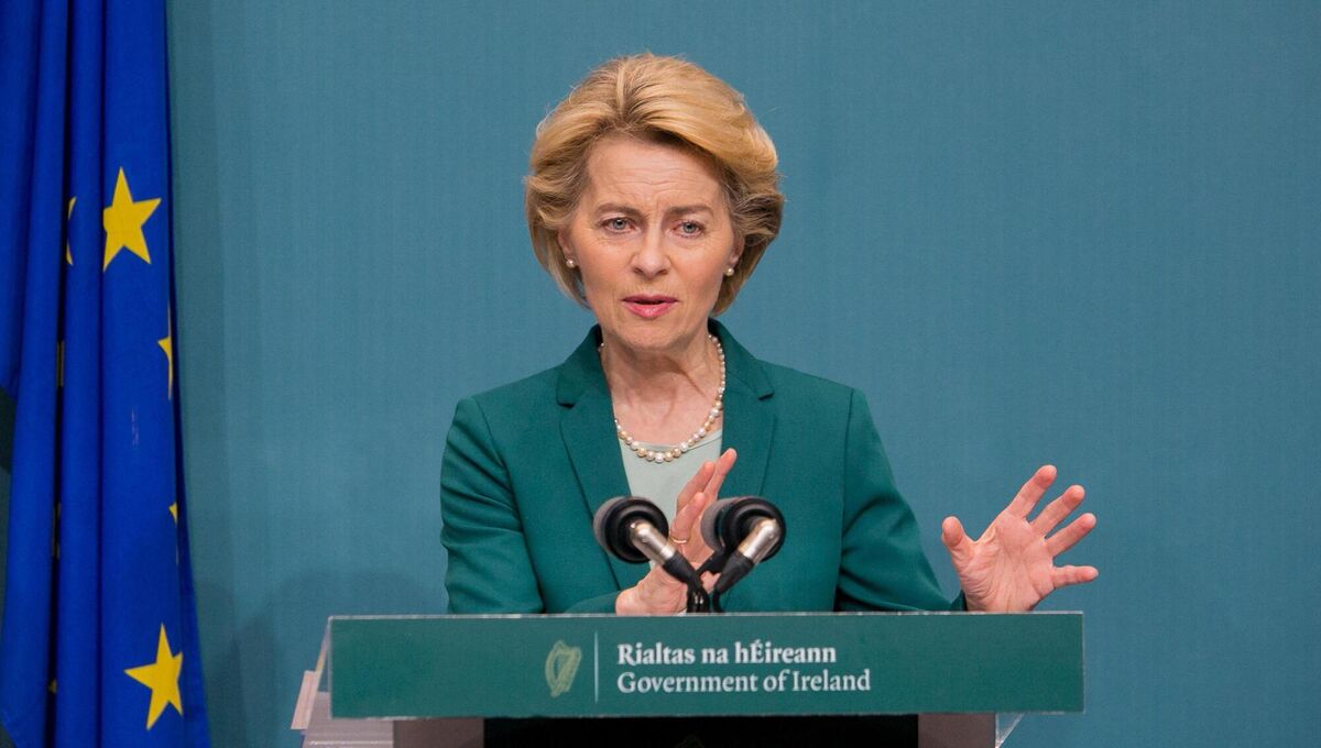  European Commission President Ursula von der Leyen.