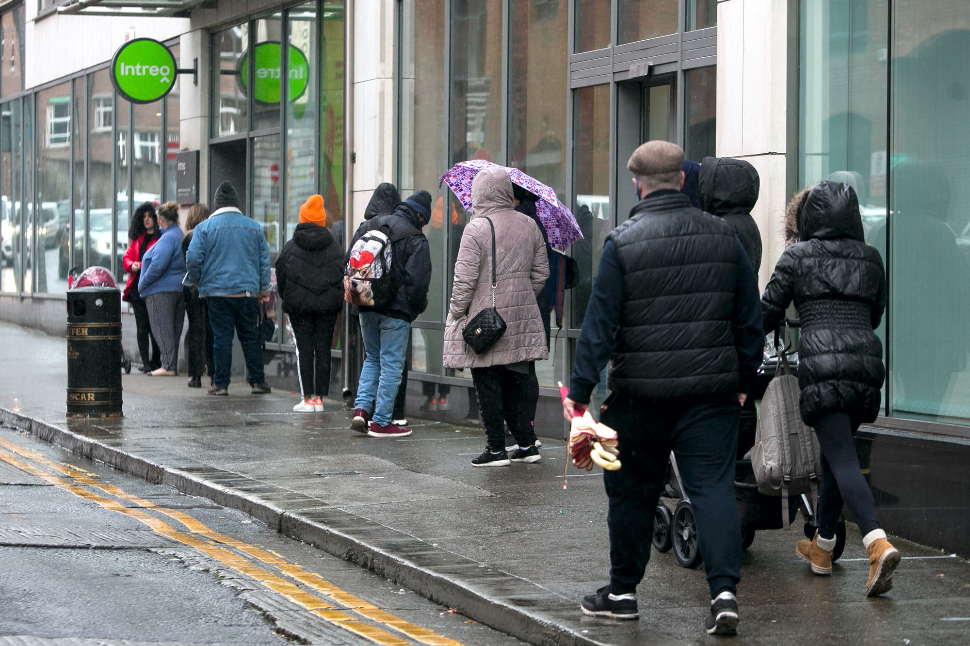 Currently, many people in this age cohort have been forced to sign on the dole. Photo: Gareth Chaney/Collins