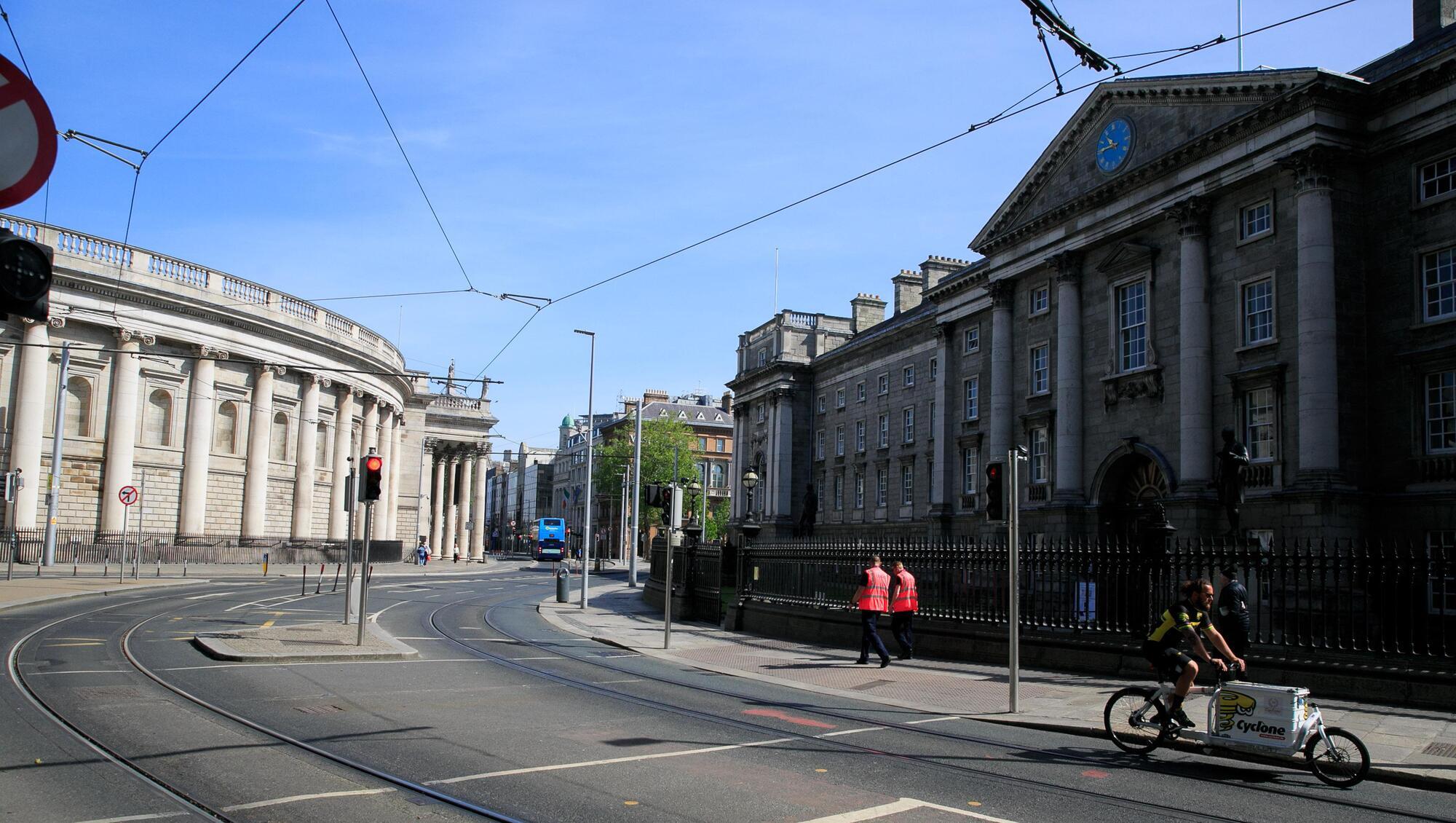 Trinity has so far refused to disclose its reasons for not allowing Dr Sarah Alyn-Stacey to go before its 800-plus electors. Picture: Gareth Chaney Collins