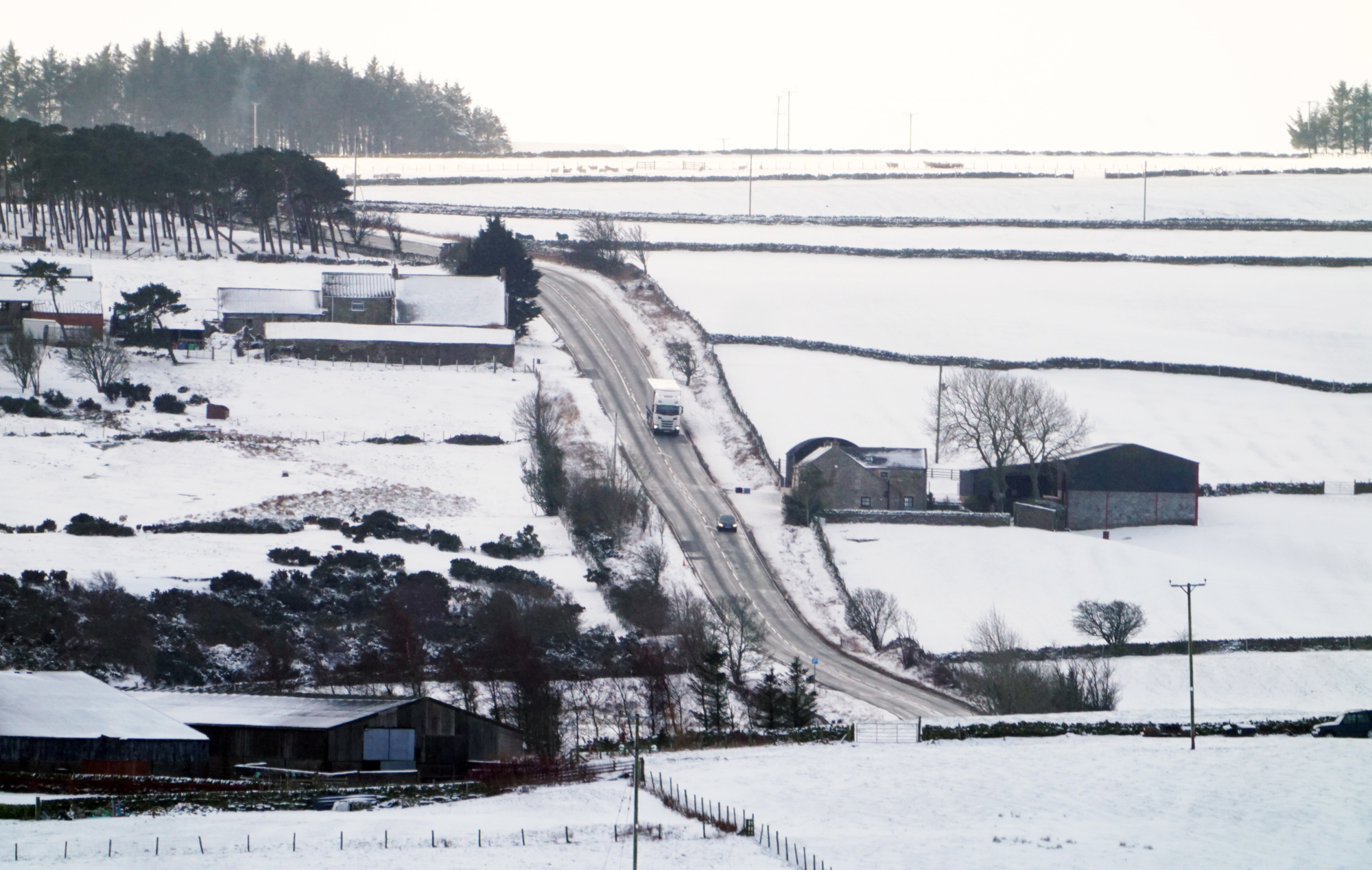 UK’s coldest night of the winter so far recorded in Scottish Highlands