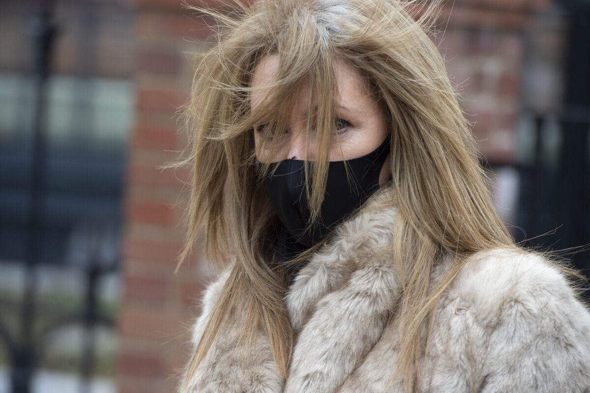 Mary Quirke outside court in Cork after her husband Michael was convicted. “Both I and my children are mentally scarred as a result of these incidents." Photo: Michael Mac Sweeney/Cork Courts