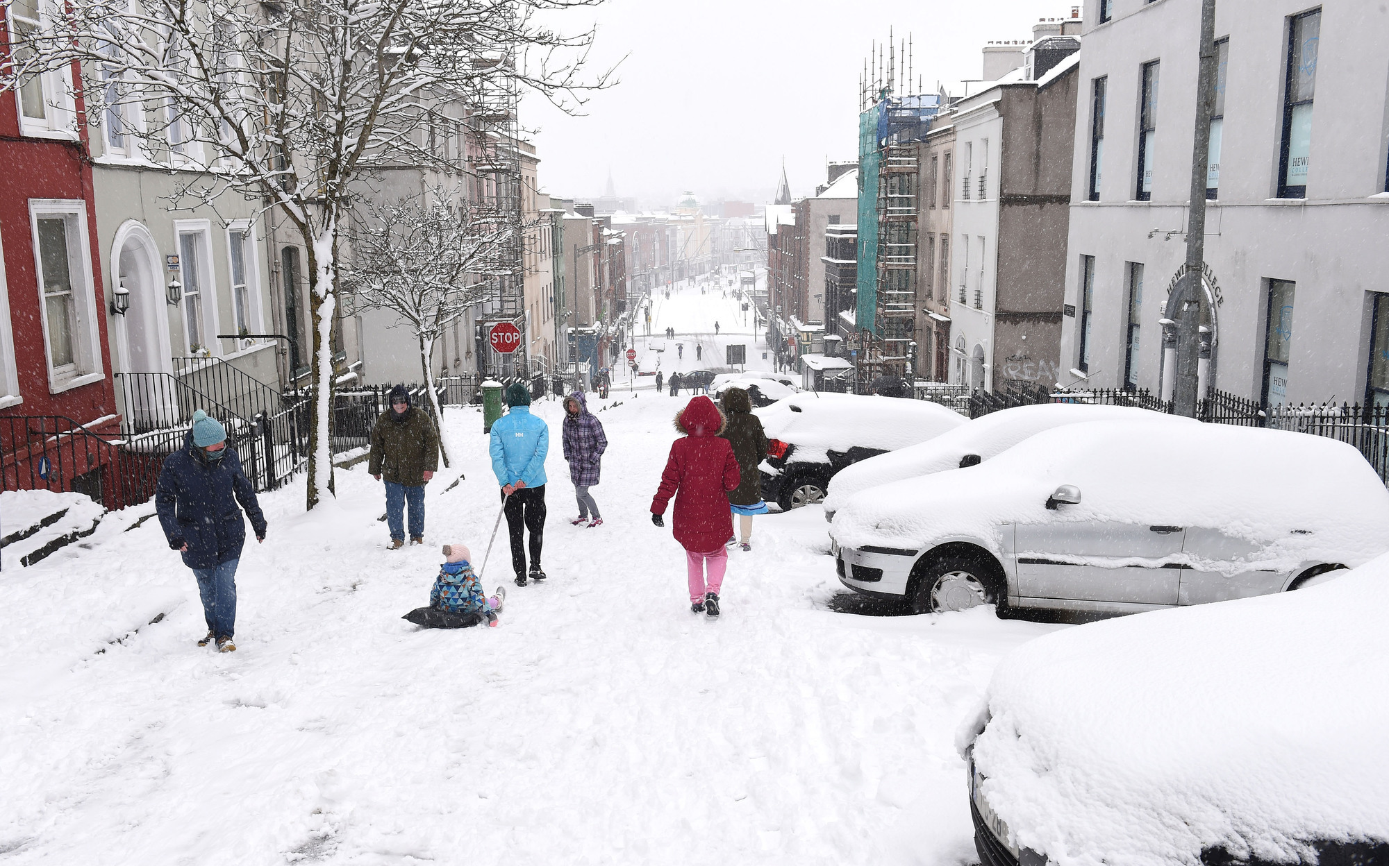 Local councils advise against unnecessary travel amid fresh snow/wind warnings