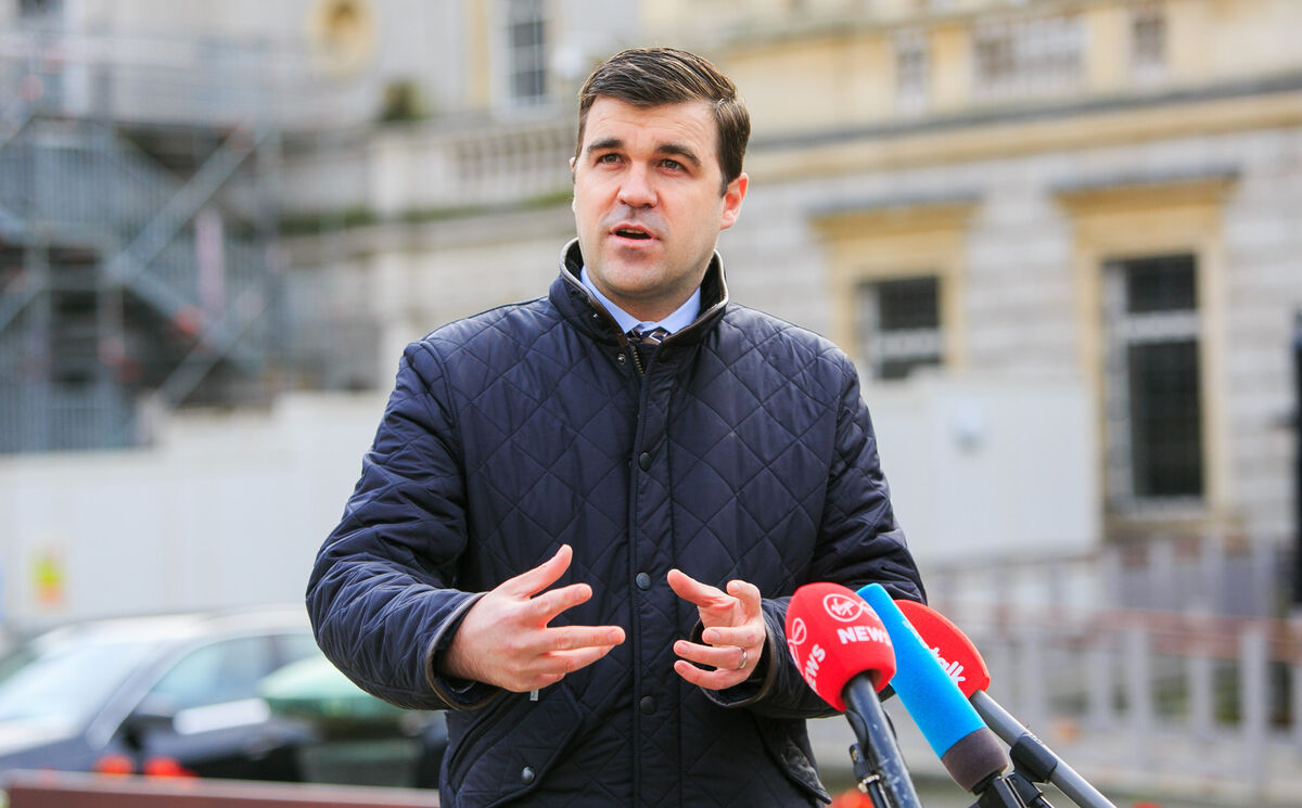 Dublin Fingal TD Duncan Smith accused the Kerry TDs of being "sons of Fianna Fáil privilege" Picture: Gareth Chaney/Collins