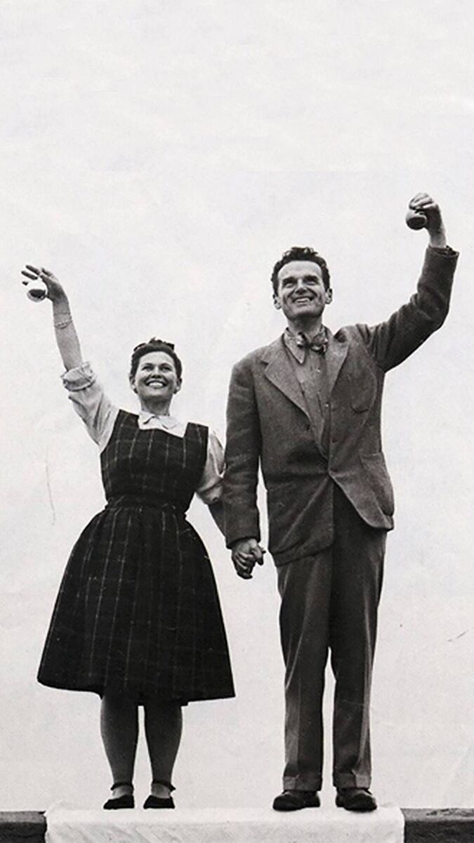 Charles and Ray Eames, 1950s, were among the most photographed design celebrities of all time, Library of Congress Collection
