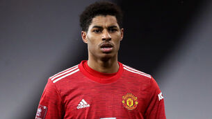 <p>Marcus Rashford has called on social media companies to stop online abuse (Martin Rickett/PA)</p>