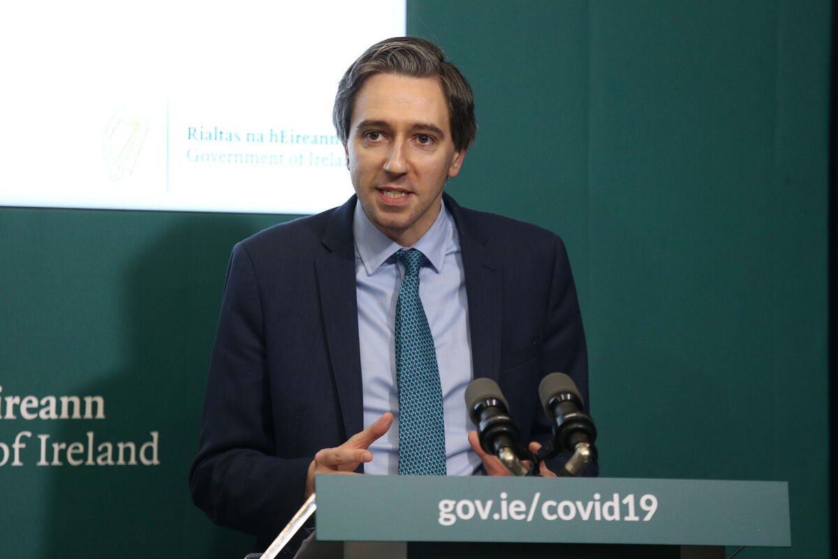 Simon Harris is increasingly popular among the parliamentary party and could be in the running to replace Mr Varadkar. Picture: PA Simon Harris is increasingly popular among the parliamentary party and could be in the running to replace Mr Varadkar. Picture: PA