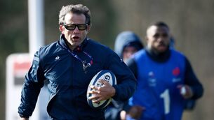 <p>France head coach Fabien Galthie</p>
