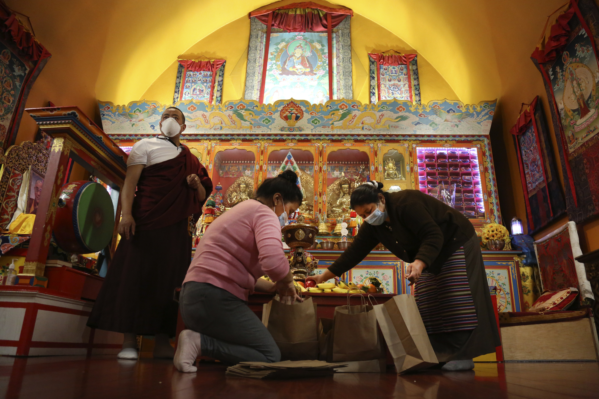 Buddhist temple offers lifeline for Nepalese students in New York