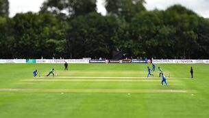 <p>Action from the One Day International match between Ireland and Afghanistan at Stormont </p>