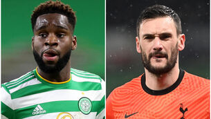 <p>Odsonne Edouard and Hugo Lloris could be on the move (Jeff Holmes/Neil Hall/PA)</p>