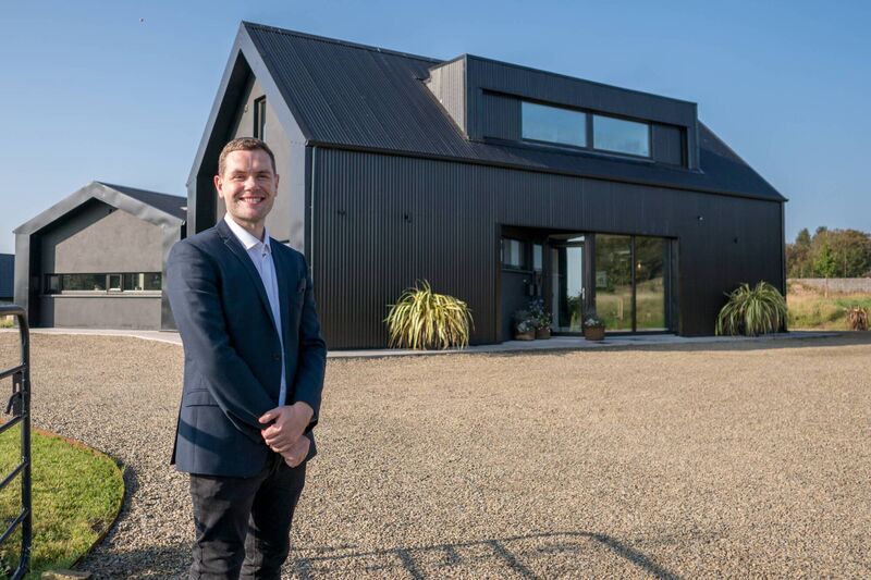 David O'Brien at his Cork property, which features in Home Of The Year