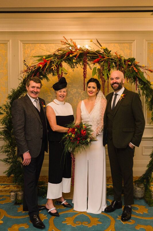 Neasa O'Connor and Jack Collins with Anne and Ted O'Connor. Pictures: Magda Lukas Neasa O'Connor and Jack Collins with Anne and Ted O'Connor. Pictures: Magda Lukas