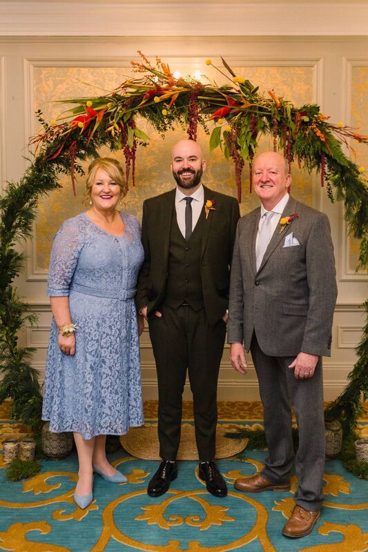 Jack Collins with his parents Eileen Barry and Philip Collins. Pictures: Magda Lukas Jack Collins with his parents Eileen Barry and Philip Collins. Pictures: Magda Lukas