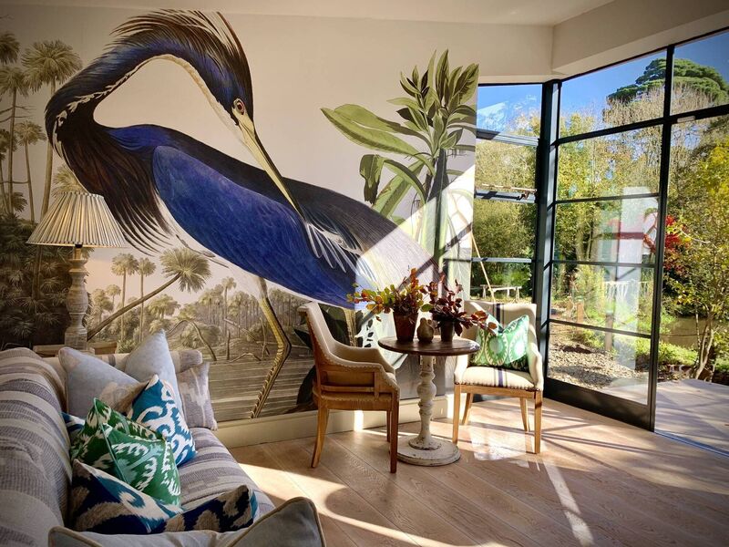 The Pond Suite at Marlfield House - one for the big fish.