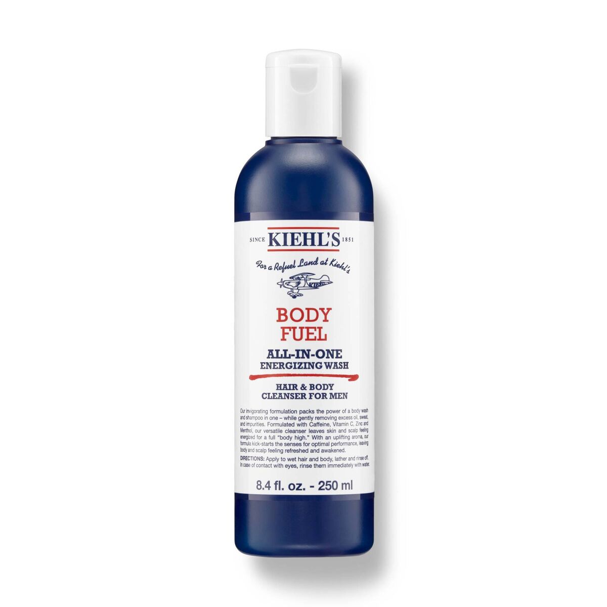 Kiehl’s Body Fuel All-In-One Energizing Wash (€22) Kiehl’s Body Fuel All-In-One Energizing Wash (€22)