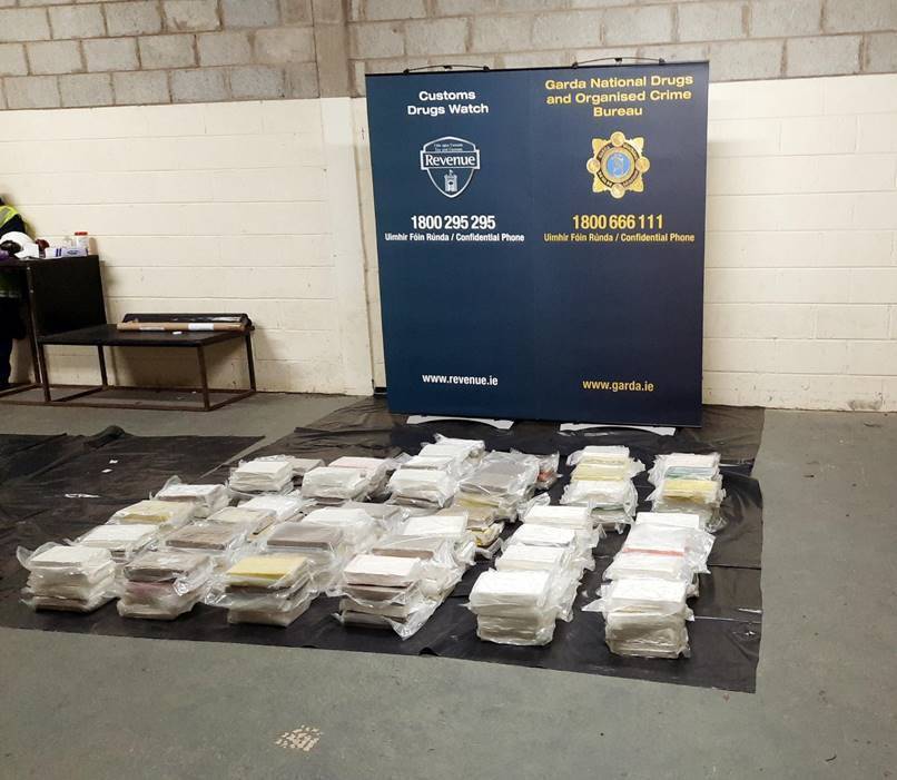 Gardaí probe Kinahan link to €12m Cork cocaine haul 
