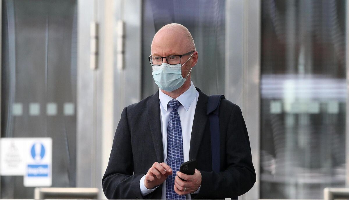 Mr Donnelly said the vaccine offers "more than a chink of light" and there is a huge amount of positivity in GP surgeries around the country as it is being rolled out. Picture: Brian Lawless/PA Wire