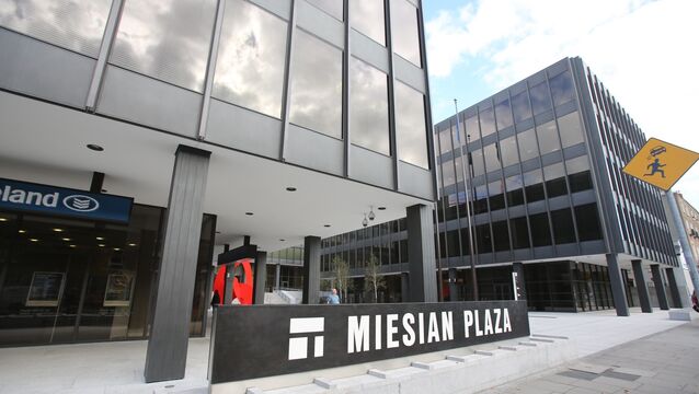 <p>The OPW agreed to a €10m rental overpayment on the Department of Health’s new headquarters at Miesian Plaza in south Dublin city. Picture: Gareth Chaney / Collins Photos</p>