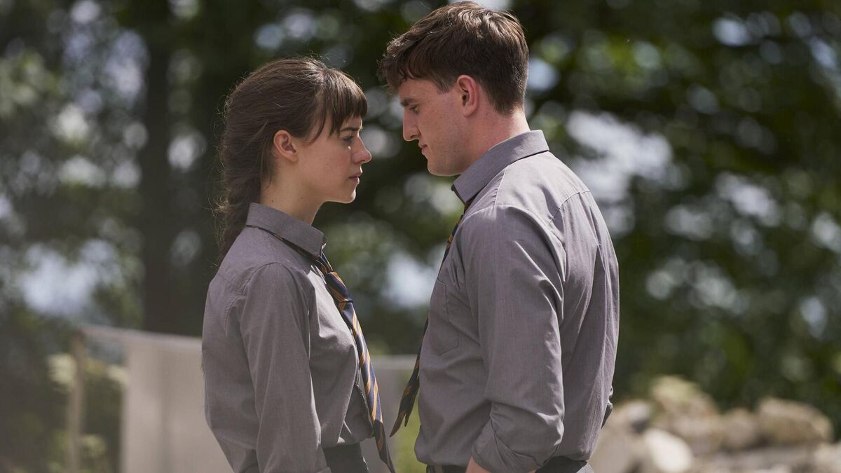 A scene from Normal People, which had viewers rapt last March.
