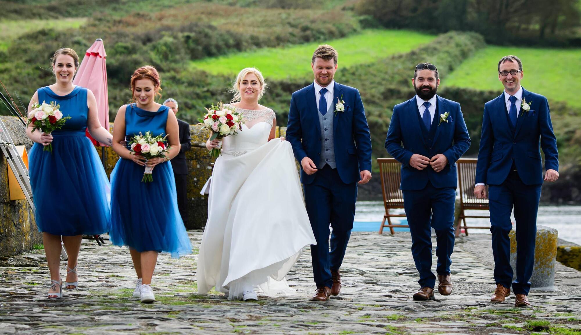 Wedding of the Week: A celebratory duck race for Danielle and Christopher's wedding