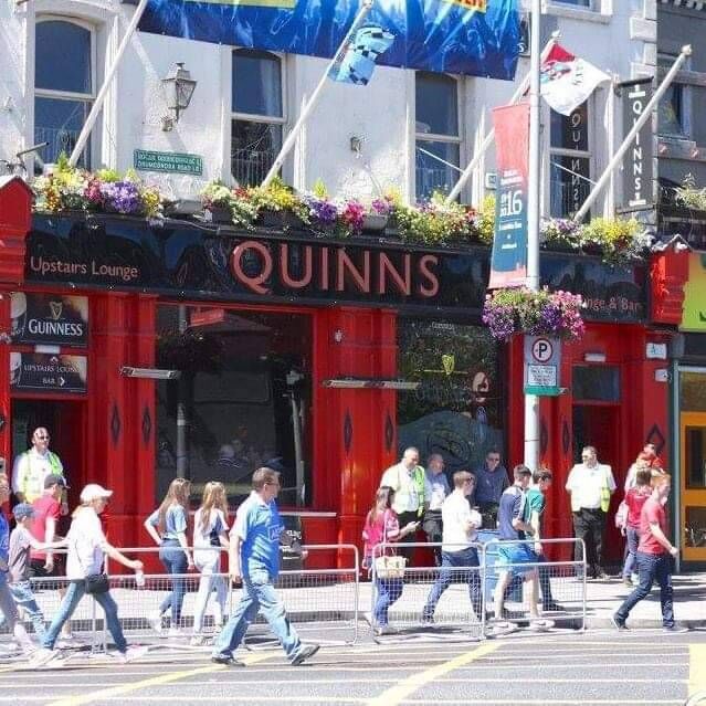 Quinn’s pub in Drumcondra.