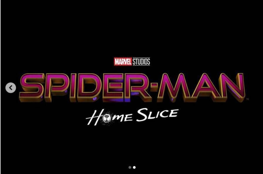 The supposed title card for Spider-Man: Home Slice