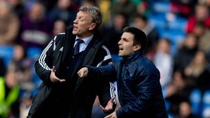<p>Imanol Alguacil was assistant coach to David Moyes in 2015. Picture: Gonzalo Arroyo Moreno</p>