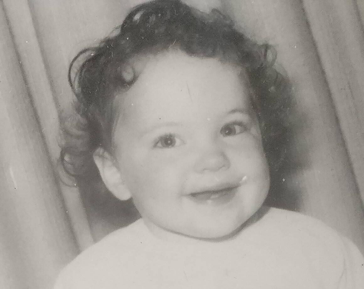 Maggie Lyng as a baby. She has been able to access the record of her second baptism, a ceremony that took place after she was adopted, however, she has yet to track down her initial baptismal cert. Maggie Lyng as a baby. She has been able to access the record of her second baptism, a ceremony that took place after she was adopted, however, she has yet to track down her initial baptismal cert.